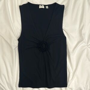 Aritzia Wilfred GoodLux Bloom Top size XXS